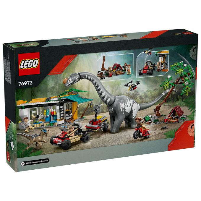 Lego Jurassic World Alla Ricerca Raptor e Titanosauro 76973