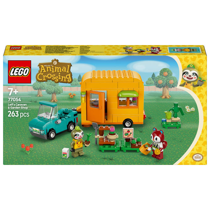 Lego Animal Crossing La Roulotte e il Negozio di Giardinaggio di Florindo