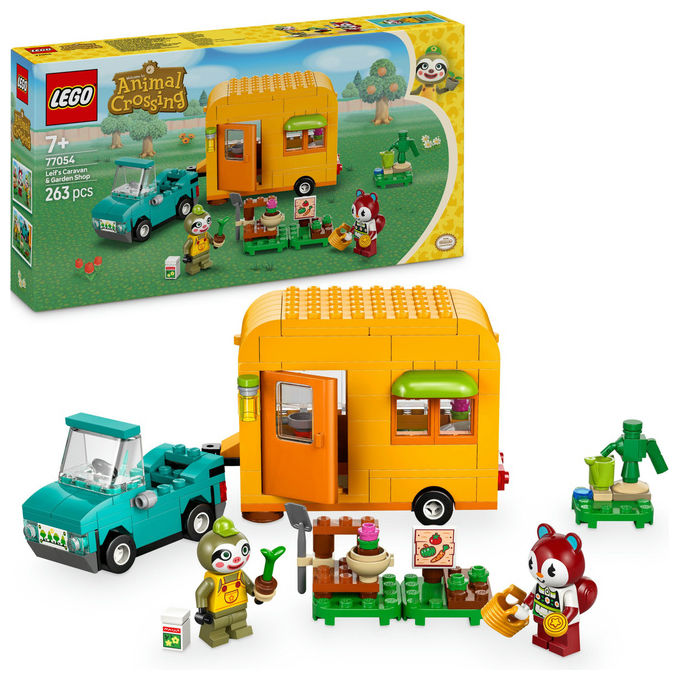 Lego Animal Crossing La Roulotte e il Negozio di Giardinaggio di Florindo
