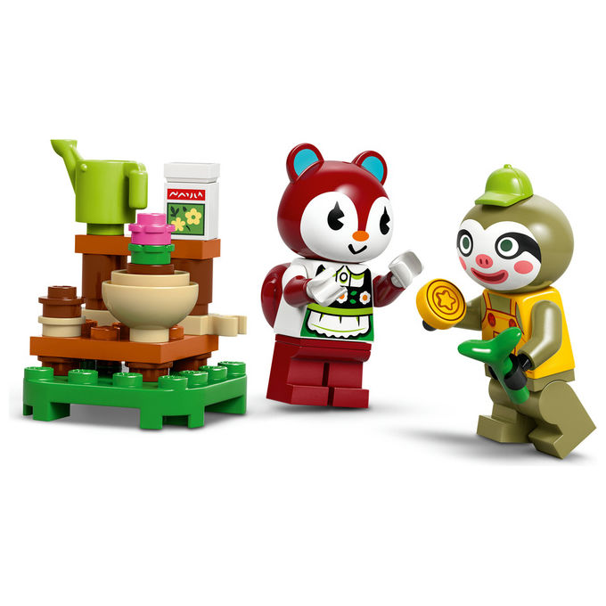 Lego Animal Crossing La Roulotte e il Negozio di Giardinaggio di Florindo