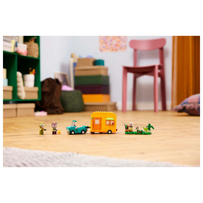 Lego Animal Crossing La Roulotte e il Negozio di Giardinaggio di Florindo