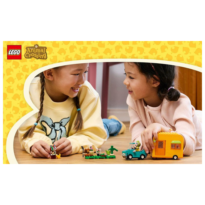Lego Animal Crossing La Roulotte e il Negozio di Giardinaggio di Florindo