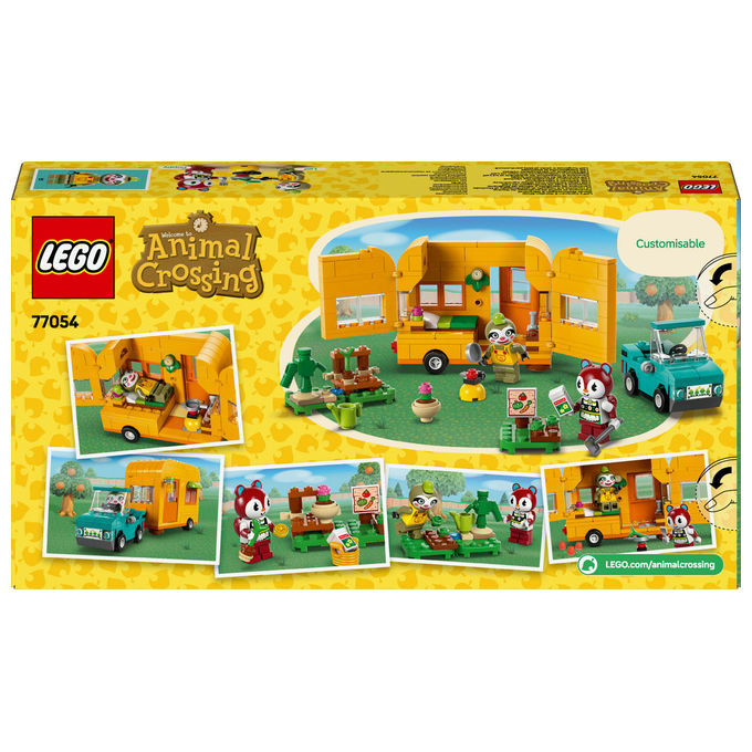 Lego Animal Crossing La Roulotte e il Negozio di Giardinaggio di Florindo