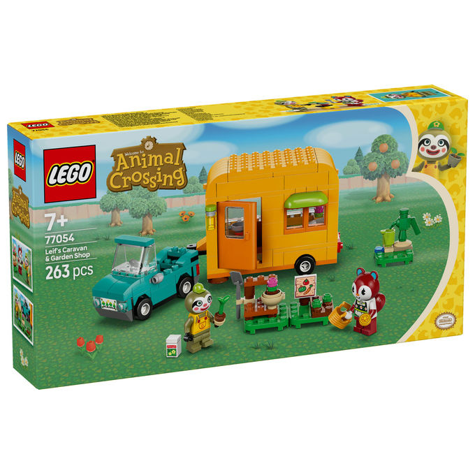 Lego Animal Crossing La Roulotte e il Negozio di Giardinaggio di Florindo