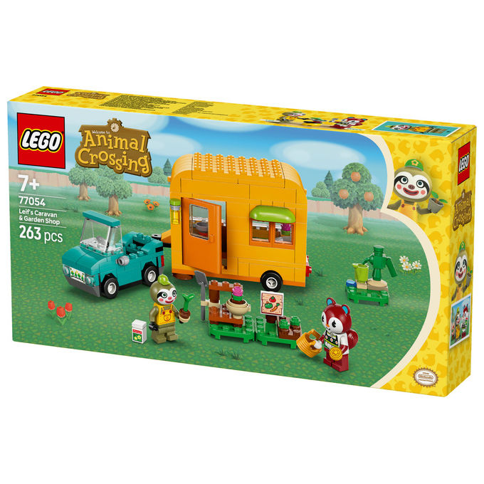 Lego Animal Crossing La Roulotte e il Negozio di Giardinaggio di Florindo
