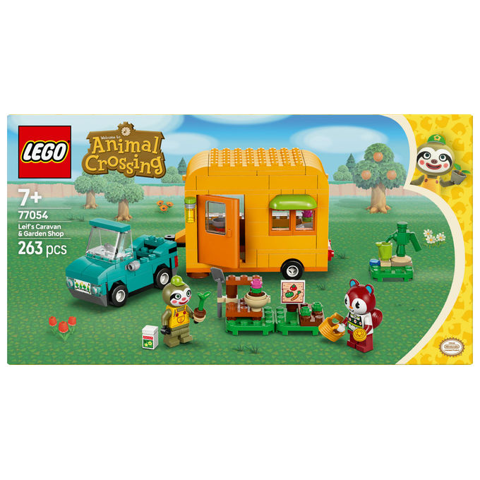 Lego Animal Crossing La Roulotte e il Negozio di Giardinaggio di Florindo