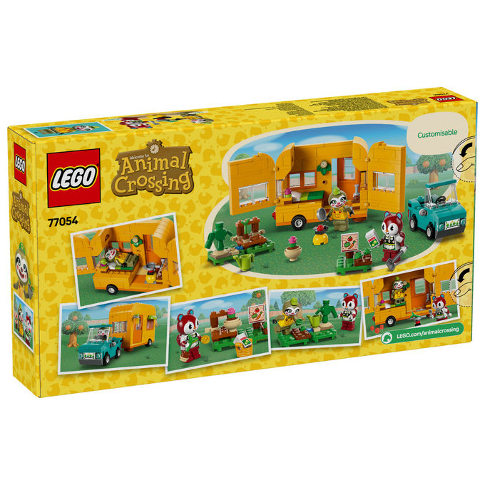 Lego Animal Crossing La Roulotte e il Negozio di Giardinaggio di Florindo