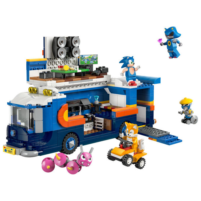 Lego Camion di Comando Team Sonic, Set costruzioni 747 Pezzi