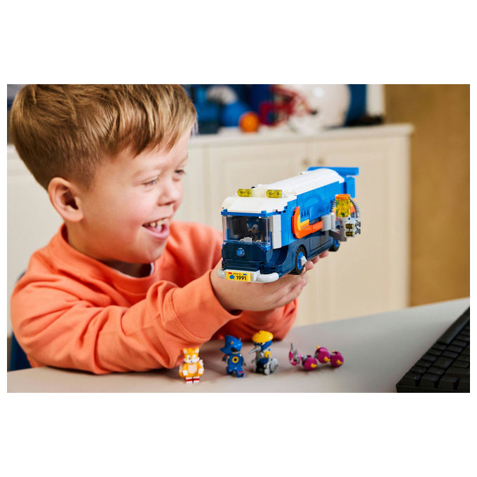Lego Camion di Comando Team Sonic, Set costruzioni 747 Pezzi