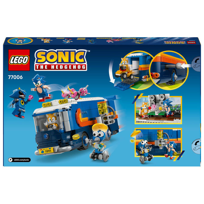 Lego Camion di Comando Team Sonic, Set costruzioni 747 Pezzi