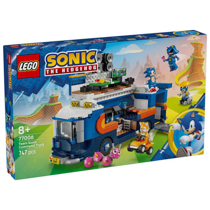 Lego Camion di Comando Team Sonic, Set costruzioni 747 Pezzi