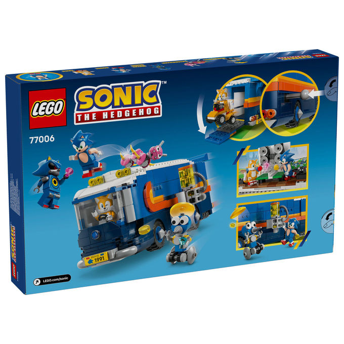Lego Camion di Comando Team Sonic, Set costruzioni 747 Pezzi