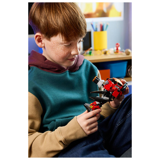 Lego Sonic Knuckles contro il Mech Egg Crusher del Dr Eggman