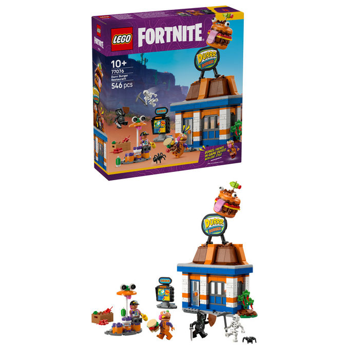 Lego Ristorante di Durrr Burger Fortnite, Set costruzioni