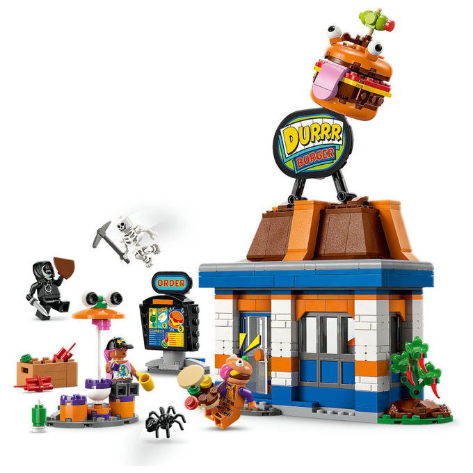 Lego Ristorante di Durrr Burger Fortnite, Set costruzioni
