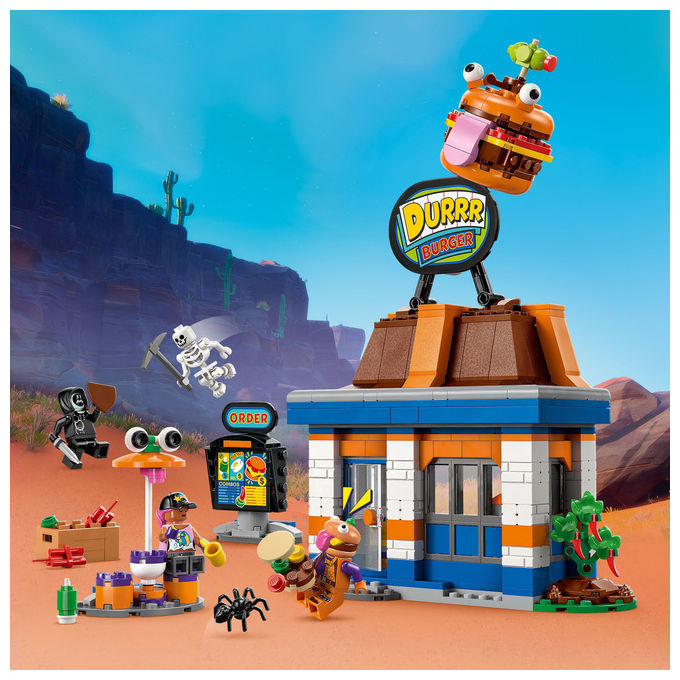Lego Ristorante di Durrr Burger Fortnite, Set costruzioni
