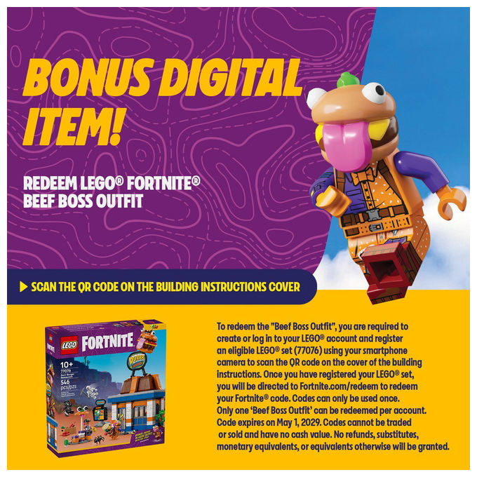 Lego Ristorante di Durrr Burger Fortnite, Set costruzioni