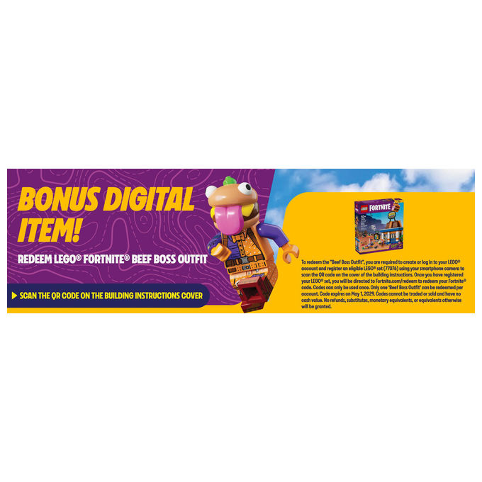 Lego Ristorante di Durrr Burger Fortnite, Set costruzioni