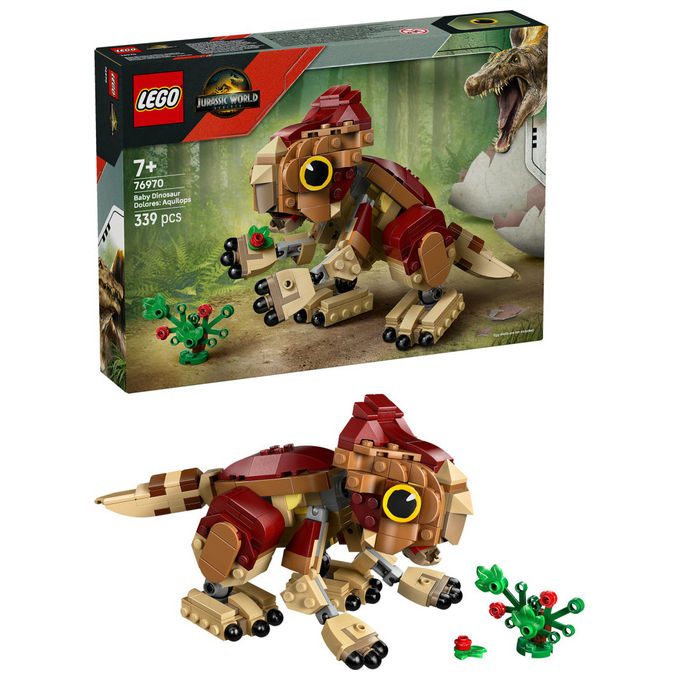 Lego Jurassic World Dinosauro Cucciolo Aquilops