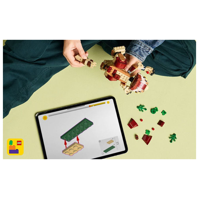 Lego Jurassic World Dinosauro Cucciolo Aquilops