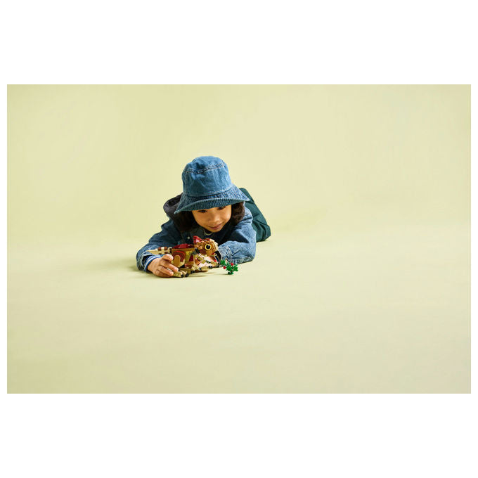 Lego Jurassic World Dinosauro Cucciolo Aquilops