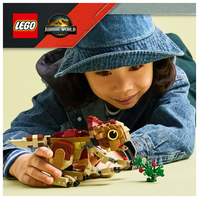 Lego Jurassic World Dinosauro Cucciolo Aquilops