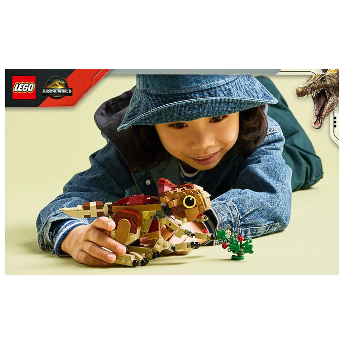 Lego Jurassic World Dinosauro Cucciolo Aquilops