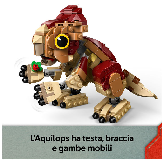 Lego Jurassic World Dinosauro Cucciolo Aquilops