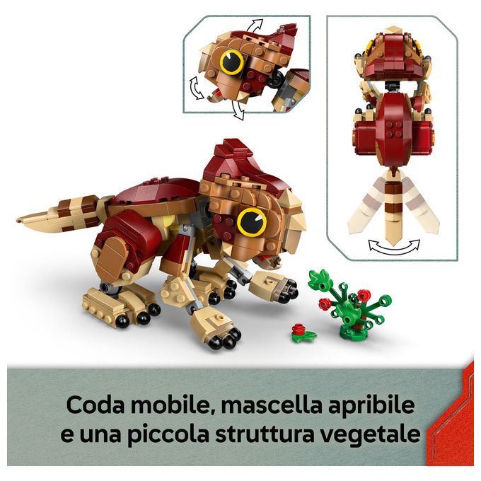 Lego Jurassic World Dinosauro Cucciolo Aquilops