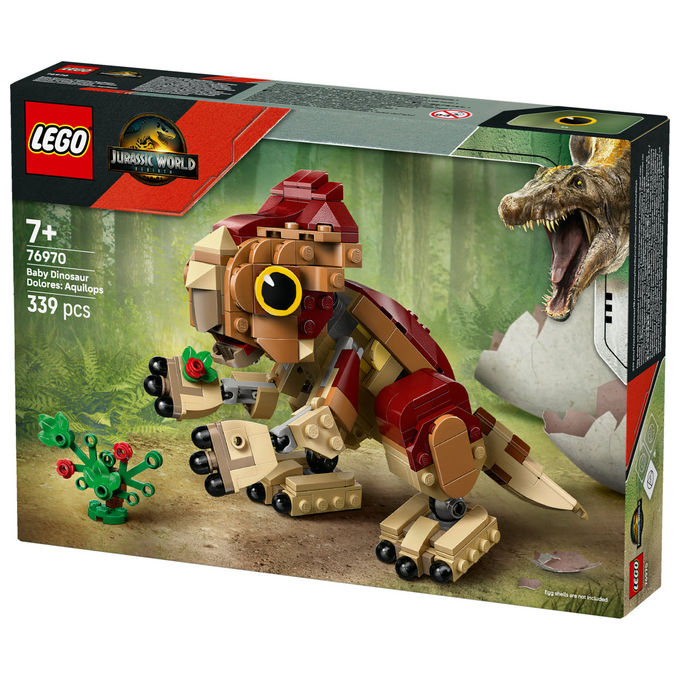Lego Jurassic World Dinosauro Cucciolo Aquilops