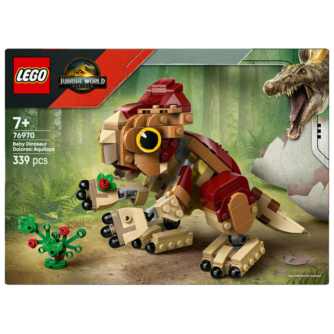 Lego Jurassic World Dinosauro Cucciolo Aquilops