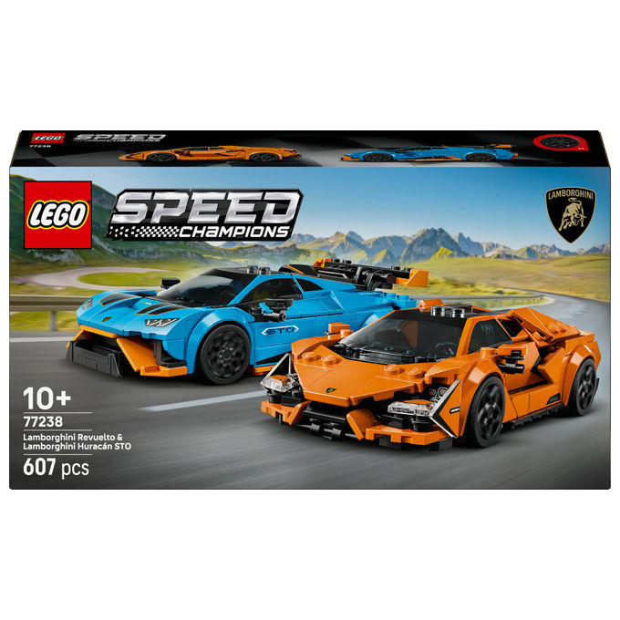 Lego Lamborghini Revuelto e Huracán STO Set Costruzioni