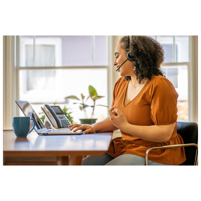 Poly Voyager 4320-M Cuffie Biaurali Wireless Bluetooth con Dongle USB-A-USB-C