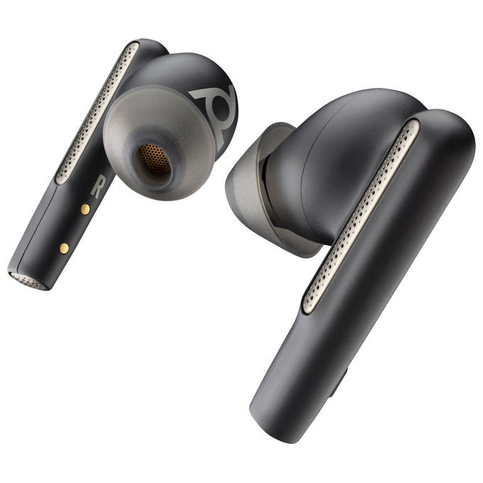 Poly Voyager Free 60+ UC Cuffie Wireless Nero con Custodia Touchscreen