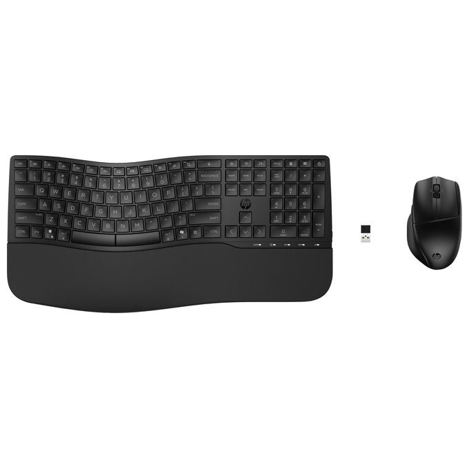 Hp 680 Comfort Dual-Mode Combo Tastiera e Mouse Italiana