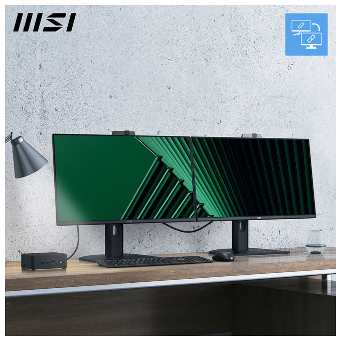 MSI Pro MP275QPDG Monitor PC 27'' Wide Quad HD Nero