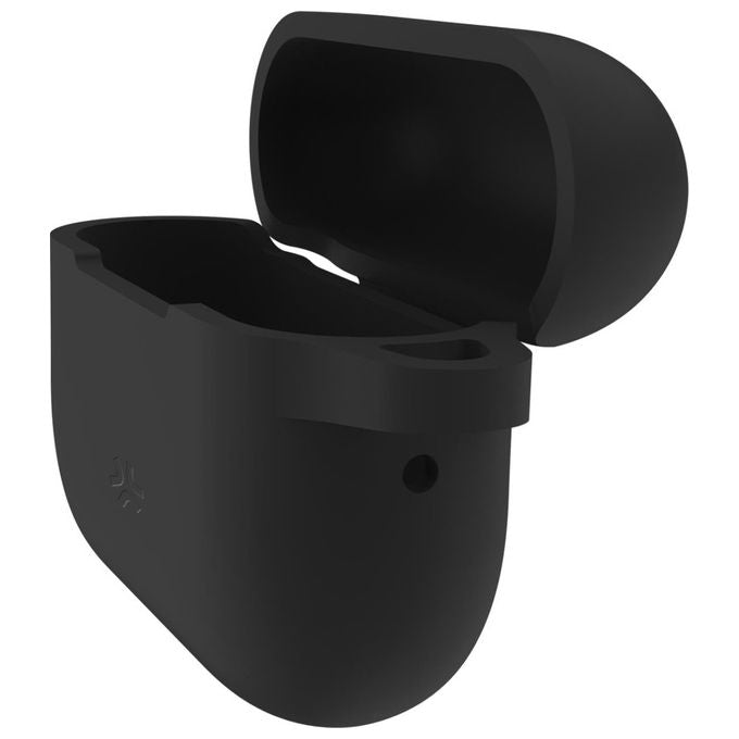 Celly Custodia AirCase per AirPods Pro Nero Silicone