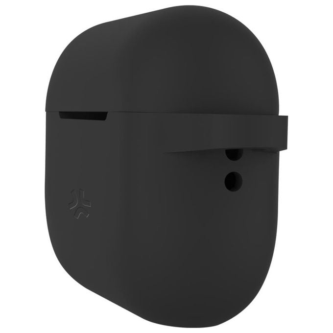 Celly Custodia AirCase per AirPods Pro Nero Silicone