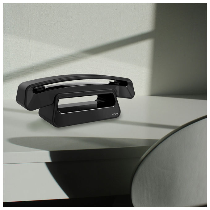 Alcatel ePure 3 Iconic Telefono DECT con identificatore di chiamata nero