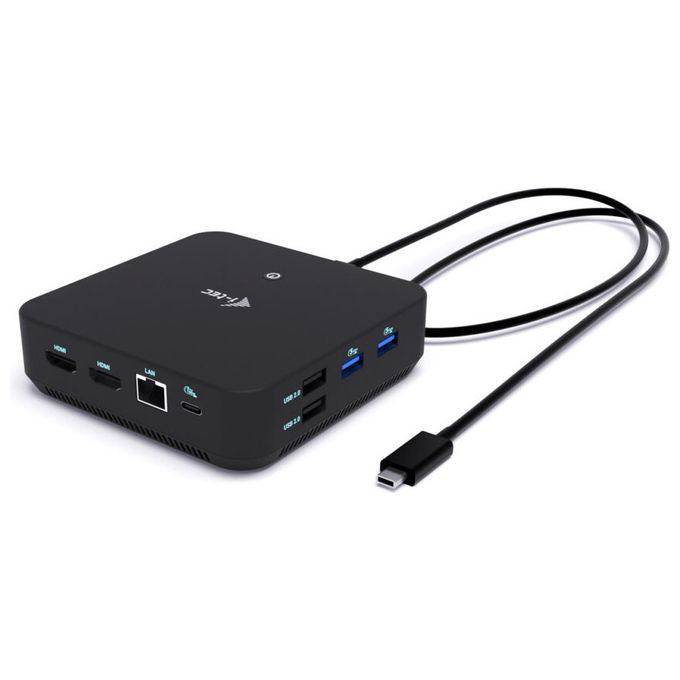I-tec Docking Station USB-C DP Dual HDMI con Power Delivery 100W