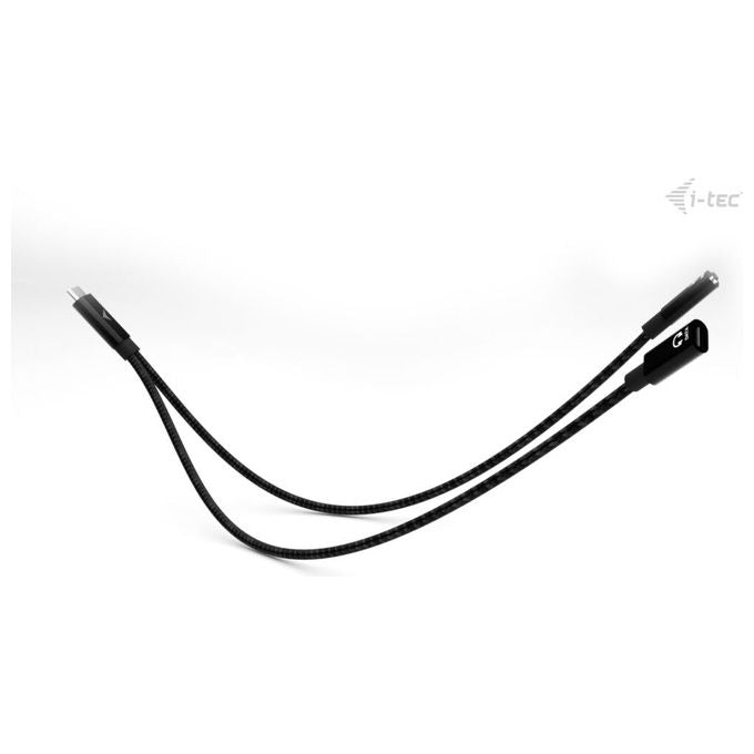 I-tec Cavo Splitter Usb-c Audio Dati Ricarica 100w