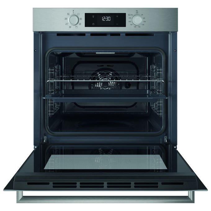 Hotpoint Ariston HAO3 K55H X Forno Elettrico da Incasso 71L Acciaio Inox Nero