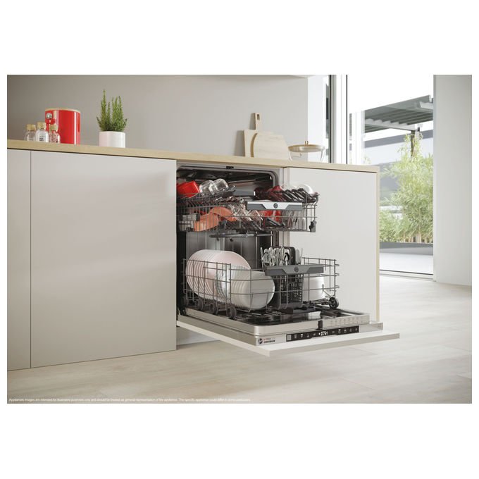 Hoover H-DISH 500 HS 5C4F0PTS Lavastoviglie Integrata 15 Coperti