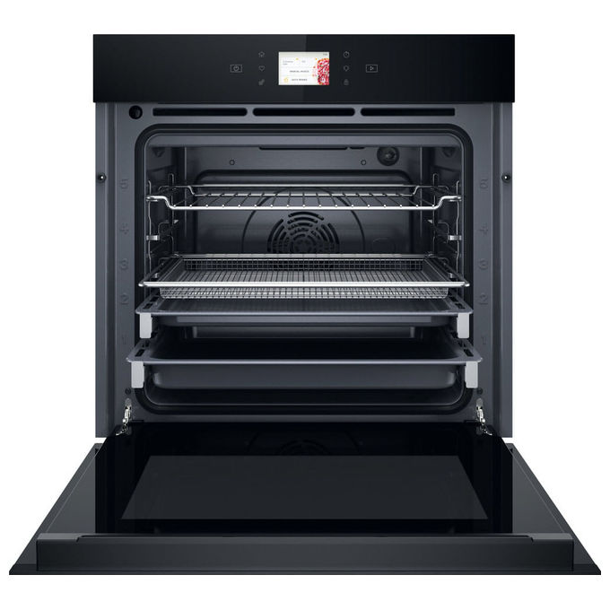 Whirlpool Forno da Incasso Elettrico WOI118HT2SBA, 73L, Nero