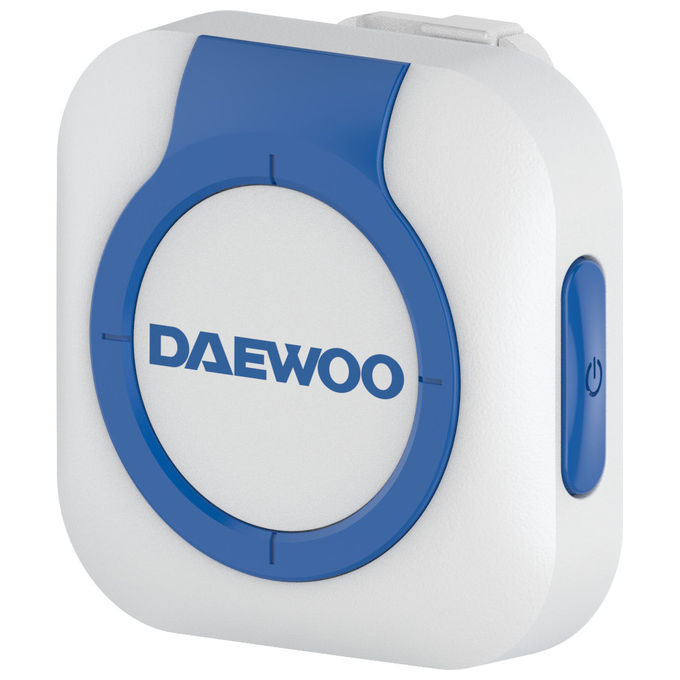 Daewoo Localizzatore GPS per Animali con App Tuya, Bianco-Blu