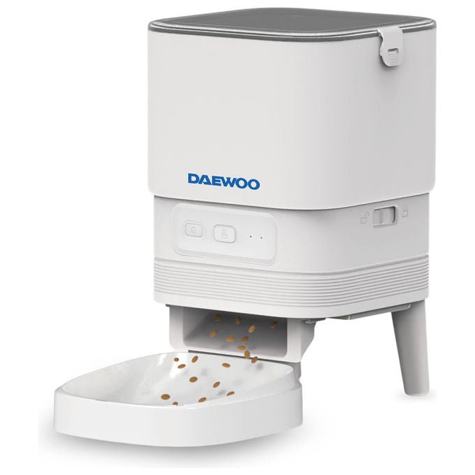 Daewoo Alimentatore Automatico Cani Gatti 4L con App Tuya