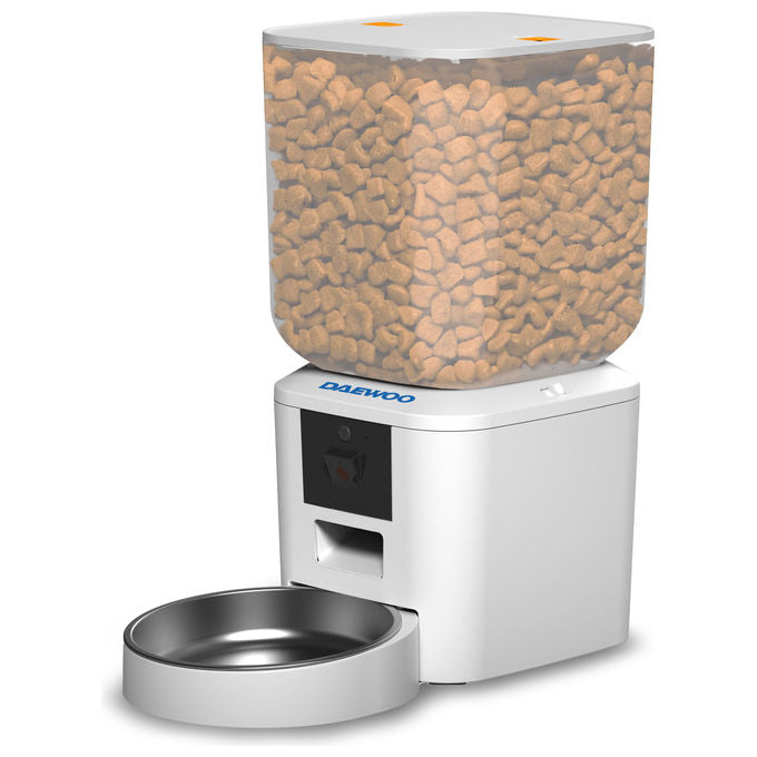Daewoo D-QQ029-7L Distributore Cibo Acqua Automatico Animali 7L Bianco