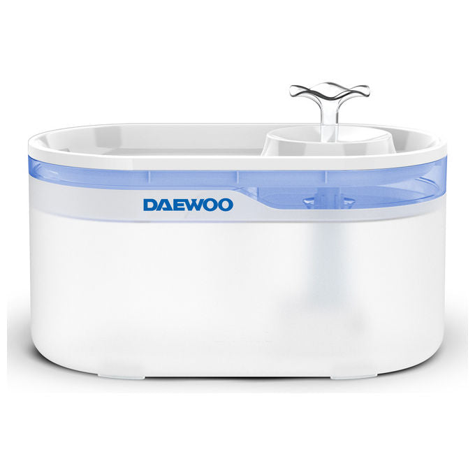 Daewoo Distributore Automatico Cibo Acqua per Cani e Gatti 2.6L Bianco Blu