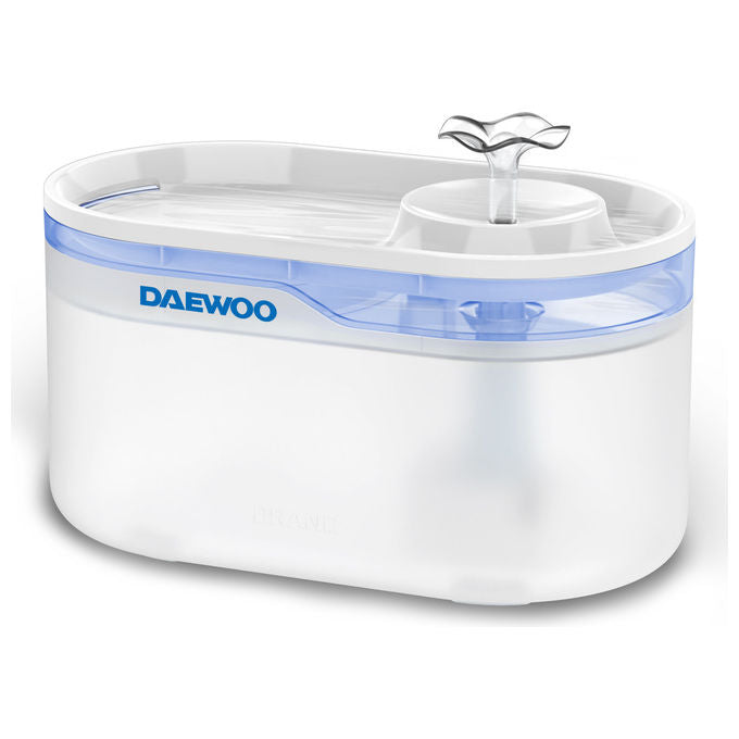 Daewoo Distributore Automatico Cibo Acqua per Cani e Gatti 2.6L Bianco Blu