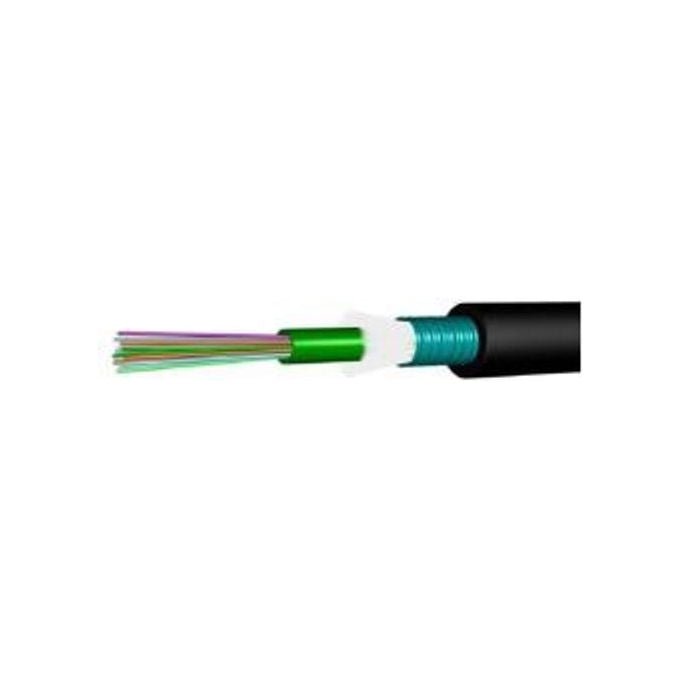 ZELIATECH, Cavo Fibra Ottica 8FO OS2, Per Esterno, Armatura Acciaio, Nero - Yeppon